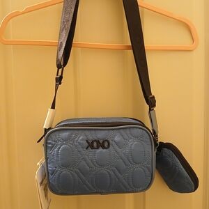 XOXO Blue Crossbody Bag